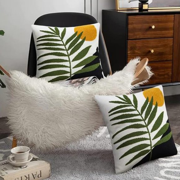 Modern Boho Decorative Throw Pillow Cover Case Accent Abstract Mid Century Decor - Picture 5 of 12